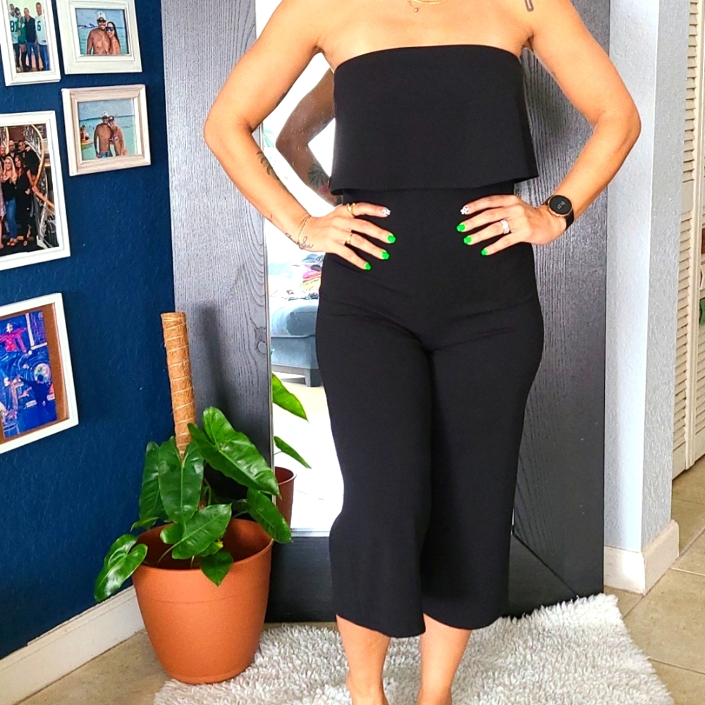Tube Capri Pant Jumpsuit